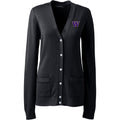 Lands' End Women's UW Cotton Modal Long Sleeve V-neck Cardigan Sweater thumbnail
