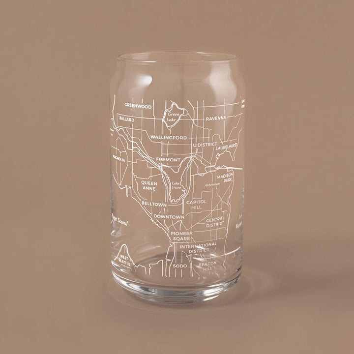 Narbo The Can Seattle Map 16oz