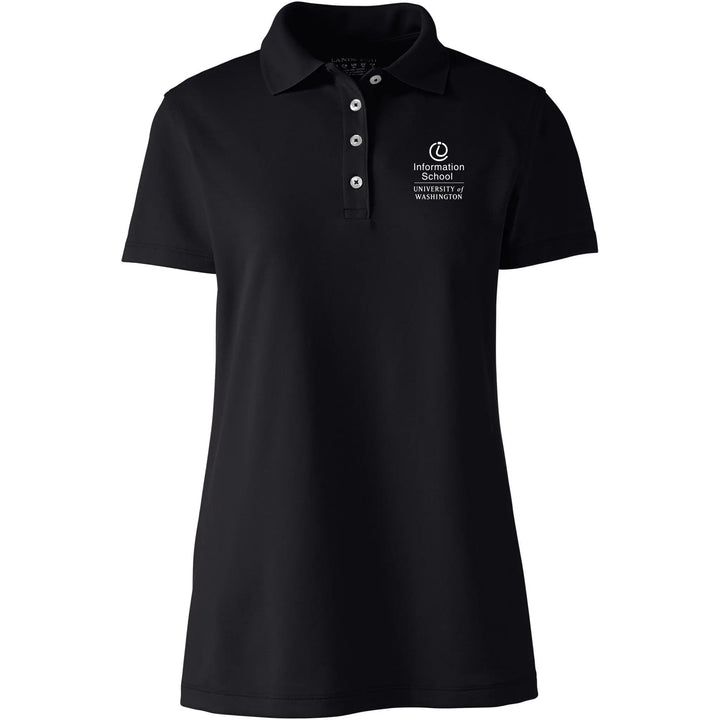 Lands' End Women's UW Information School Polyester Polo