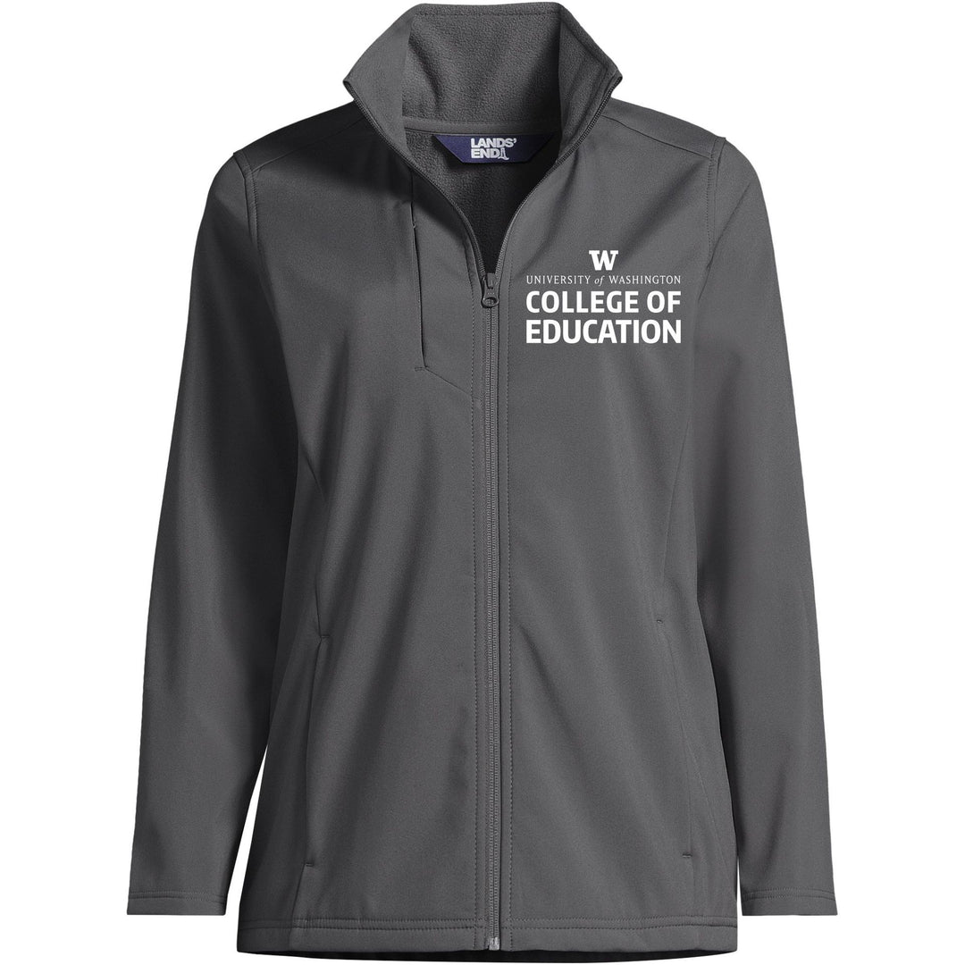 Lands' End Women's UW College of Education Soft Shell Jacket