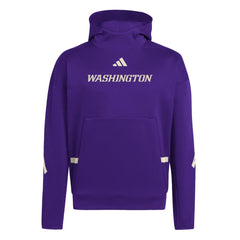 adidas Men's Washington Wordmark ZNE Pullover Hoodie