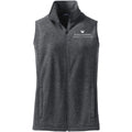 Lands' End Women's UW School of Nursing Thermacheck Fleece Vest Charcoal thumbnail