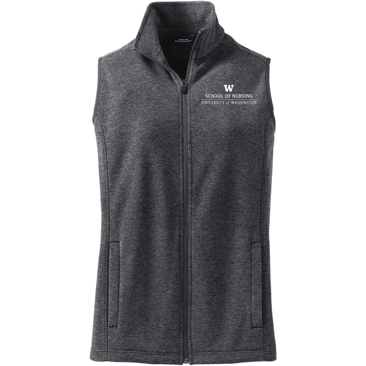 Lands' End Women's UW School of Nursing Thermacheck Fleece Vest