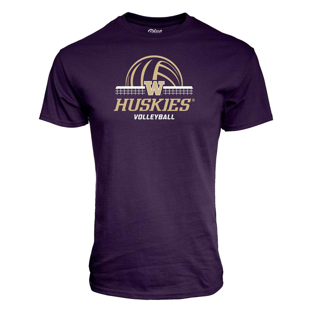 Blue 84 Unisex Washington Huskies Volleyball Tee