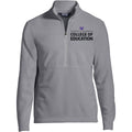 Lands' End Men's UW College of Education ThermaCheck Fleece Quarter Zip thumbnail