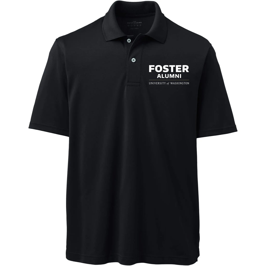Lands' End Men's UW Foster Alumni Flex Pique Polo