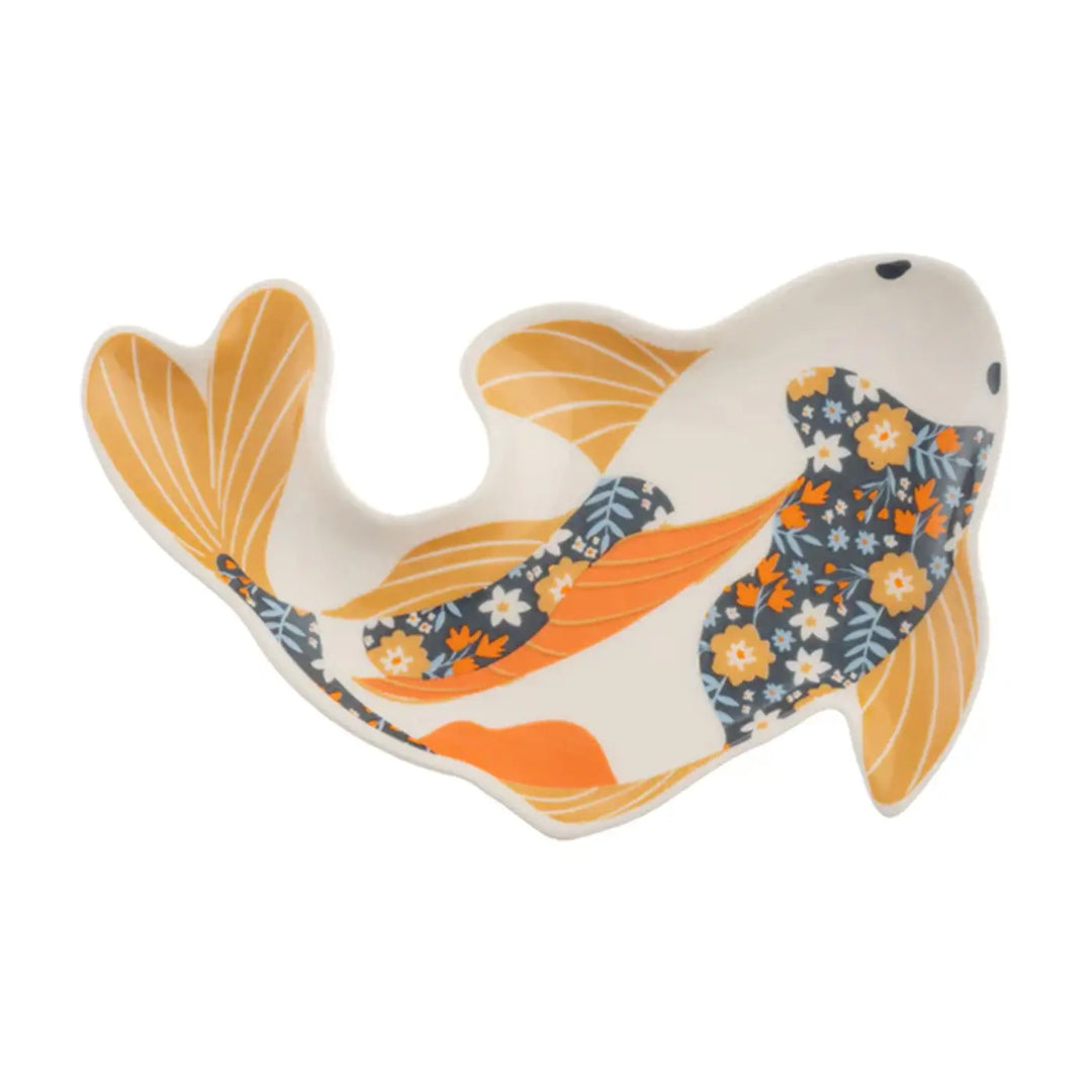 Karma Koi Fish Calico Trinket Tray