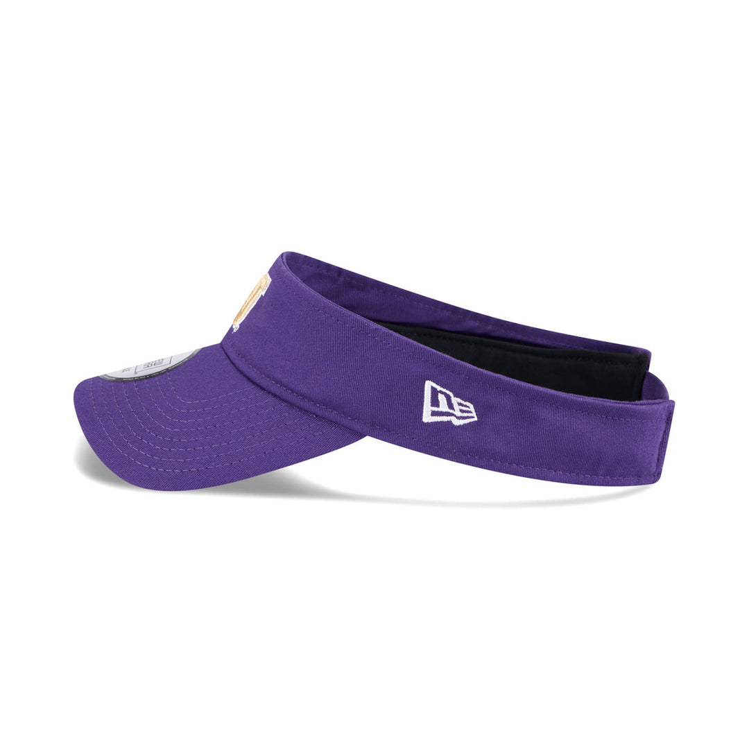 New Era Purple W Logo EG Visor