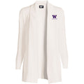 Lands' End Women's UW Class of 2026 Cotton Modal Shawl Collar Cardigan Sweater thumbnail
