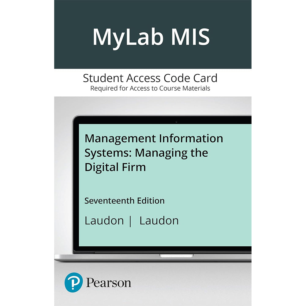 MyLab MIS & eText for Management Information Systems (17E 22)
