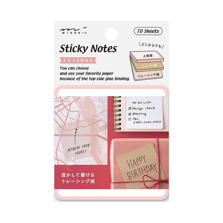 Midori Pickable Sticky Notes