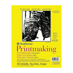 Photo of Strathmore 8" x 10" Printmaking Pad 40 Sheets.