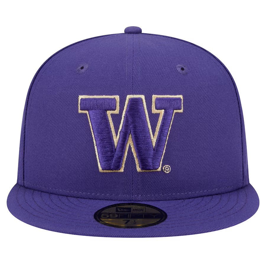 New Era Purple W Logo 59Fifty EG Fitted Hat