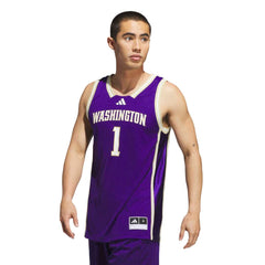 adidas Men's 25-26 Washington Swingman Basketball Jersey Front Side View Hover