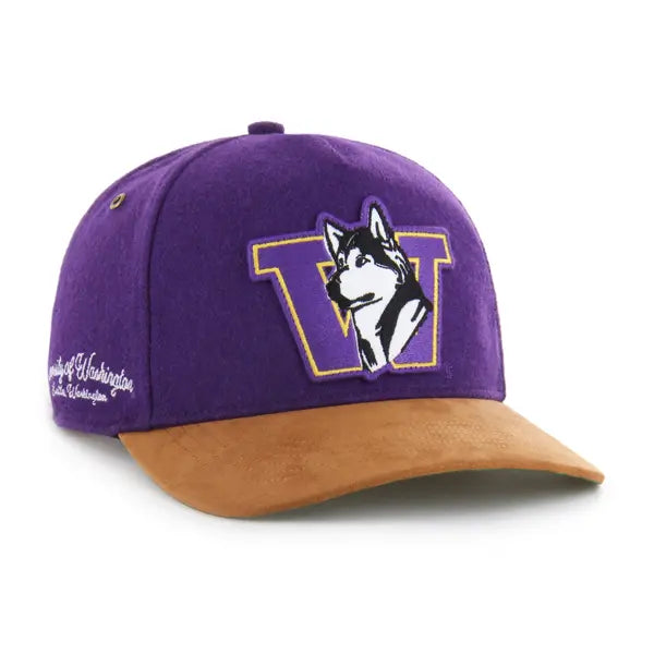 47 Brand Purple Wool Retro Dawg Golden Age Hitch Strapback Hat