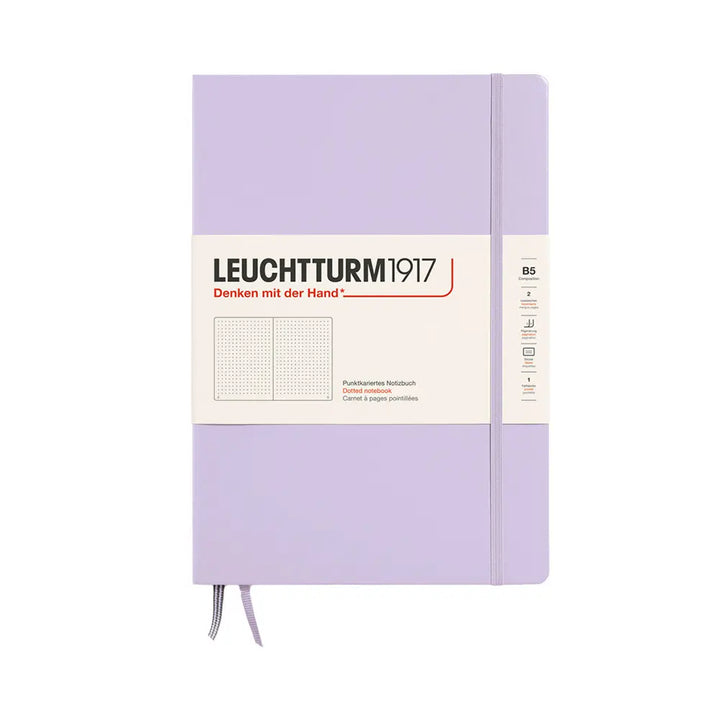 Leuchtturm 1917 B5 Hardcover Composition Notebook 219ct