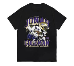 Comfort Colors Unisex Jonah Coleman Washington Huskies Football Collage Tee