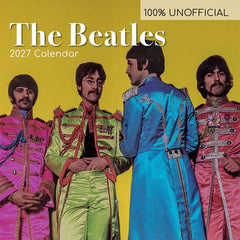 Photo of 2027 The Beatles Wall Calendar.