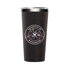 Neil Black Cherry Blossom UW Circle Design Corkcicle Tumbler 16oz