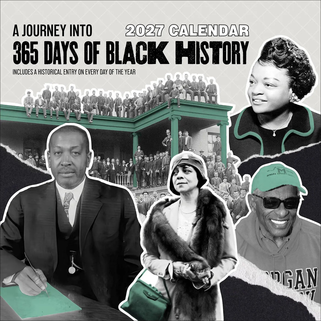 A Journey into 365 Days of Black History 2027 Wall Calendar