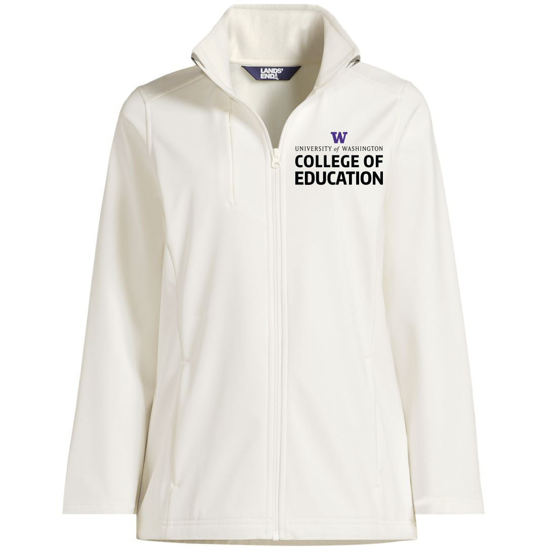Lands' End Women's UW College of Education Soft Shell Jacket