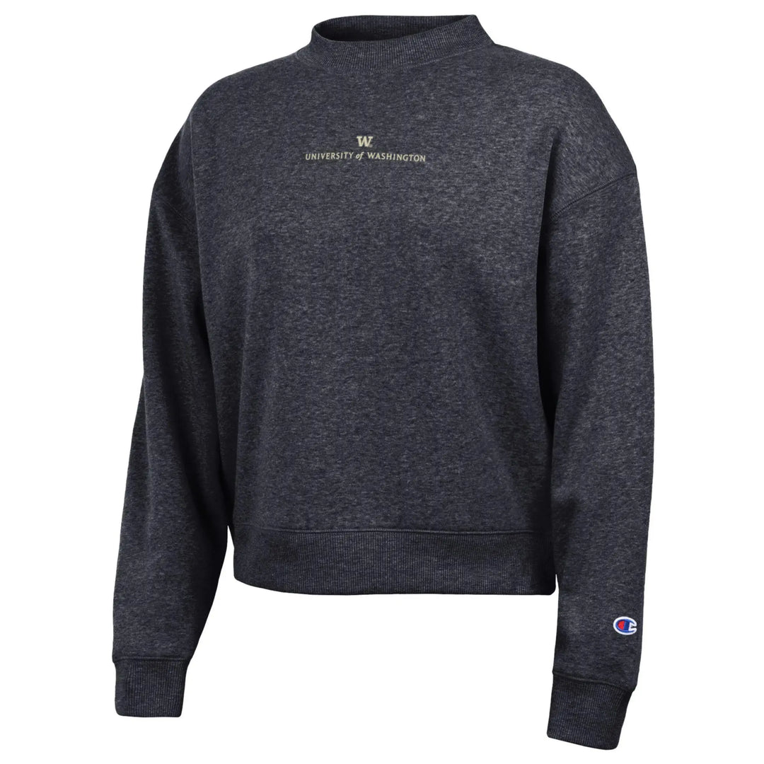 Champion Women's University of Washington Embroidered Triumph Crewneck