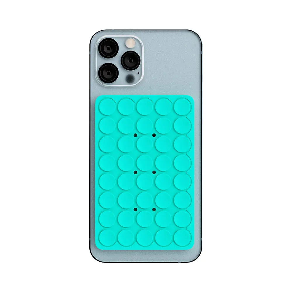 PhoneSquid Suction Cup Phone Mount Aqua Blue