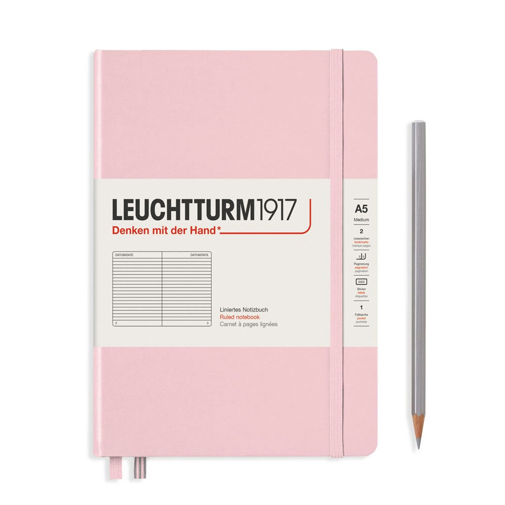 Leuchtturm 1917 A5 Medium Hardcover Notebook 251ct