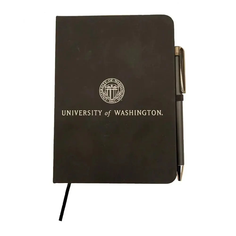 MCM U of W Seal Value Notebook with Pen