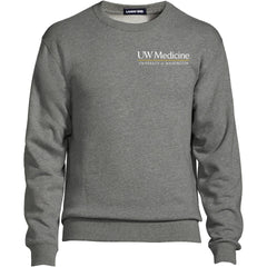 Photo of Lands' End Unisex UW Medicine Crewneck Sweatshirt.