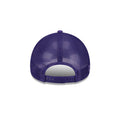 New Era Purple 9Forty A Frame Trucker Hat Back thumbnail