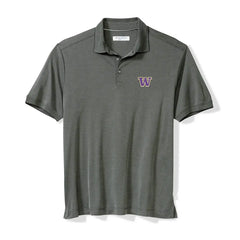 Tommy Bahama Men's Bay Stripe Polo Black Hover