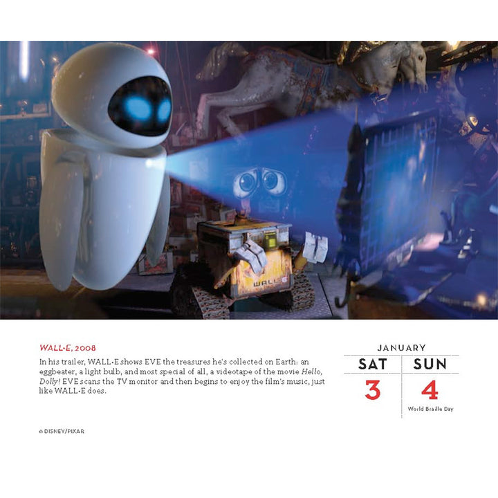 Disney A Year of Animation 2026 Daily Calendar