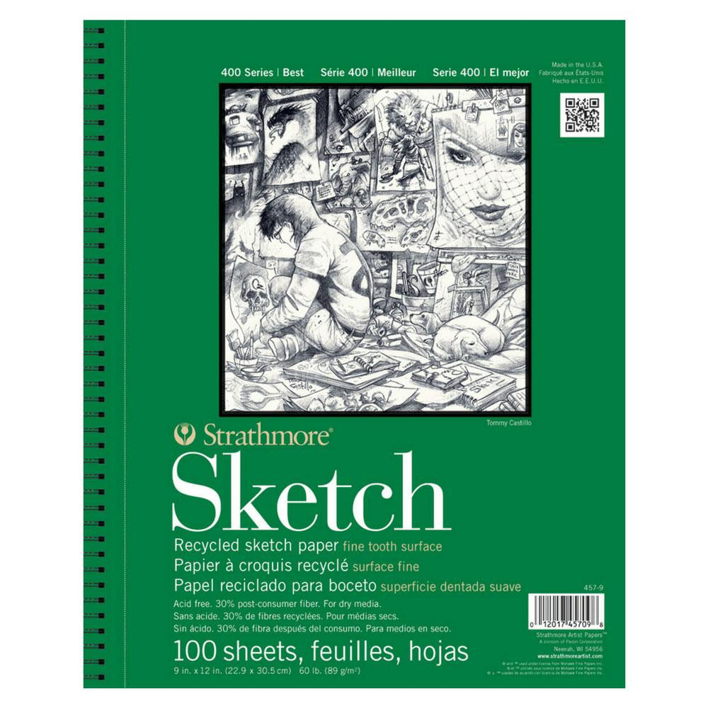 Classic 100% Recycled Sketchbook view 3