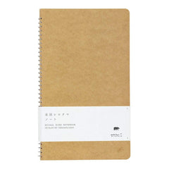 Photo of Traveler's Company Bear Blank White Spiral Notebook 100ct.