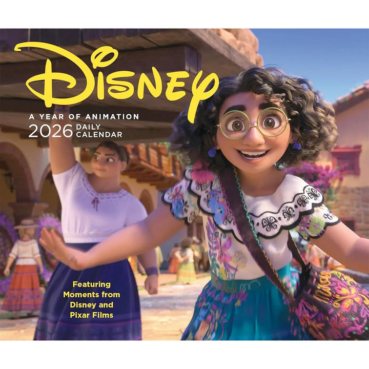 Disney A Year of Animation 2026 Daily Calendar