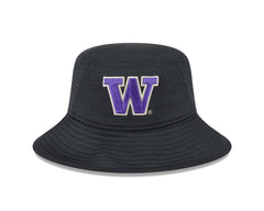 New Era Black Heather W Digi Tech Bucket Hat OSFM