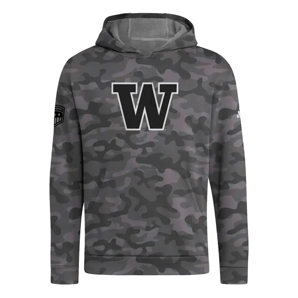 adidas Men's Washington Huskies 2026 Honor Support Camo Hoodie
