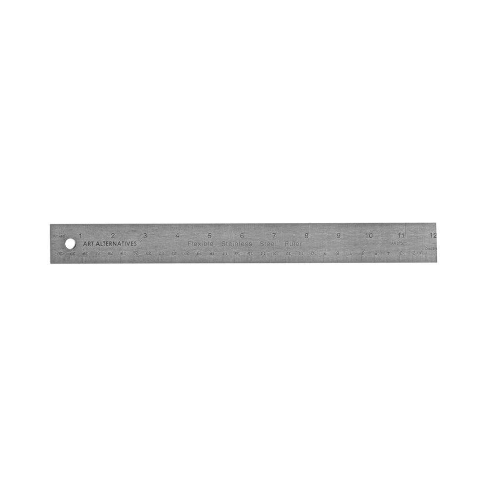 Art Alternatives Flexible Stainless Steel Ruler