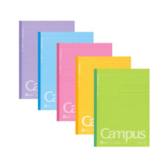Photo of Kokuyo Campus B5 Dotted Line Tape Bound Notebook 30ct 5 Pack.