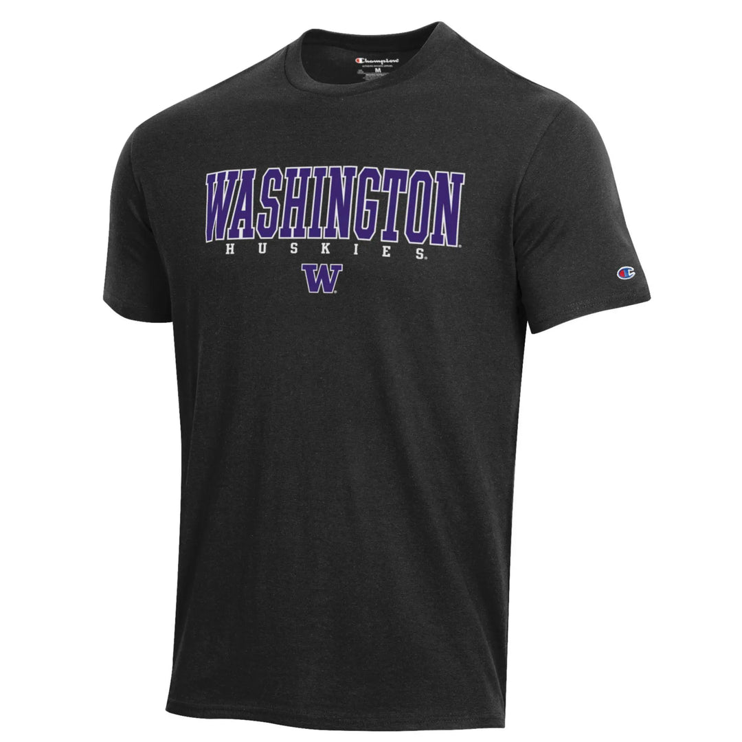 Champion Men's FW25 Applique Washington Huskies Tee