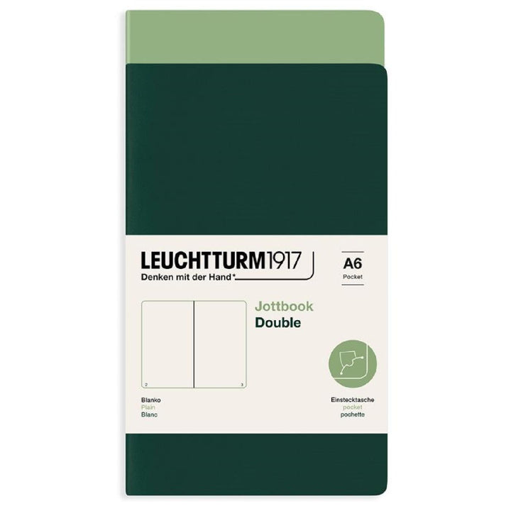 Leuchtturm 1917 Jottbook Double Pack A6 Flexcover Notebook 59ct