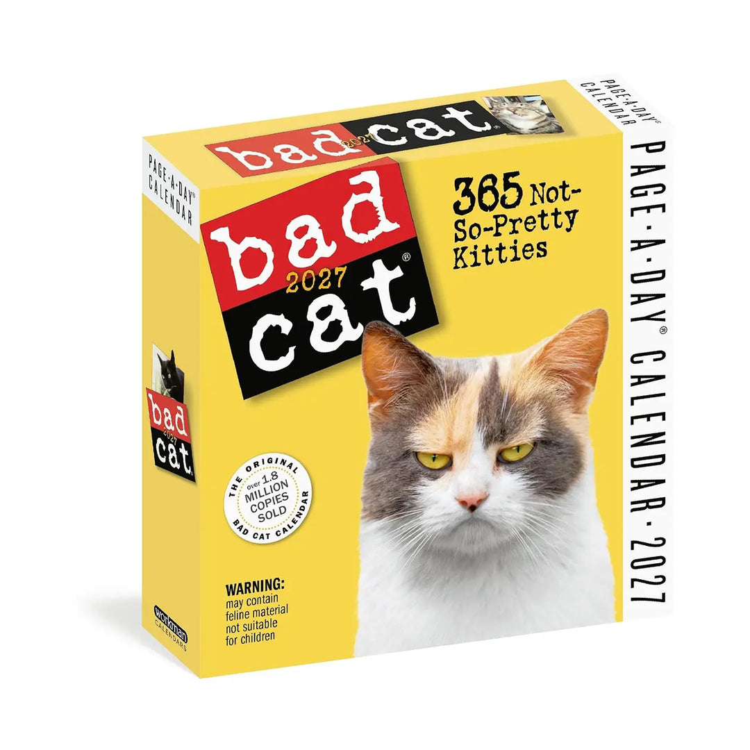 Bad Cat Page-A-Day 2027 Calendar