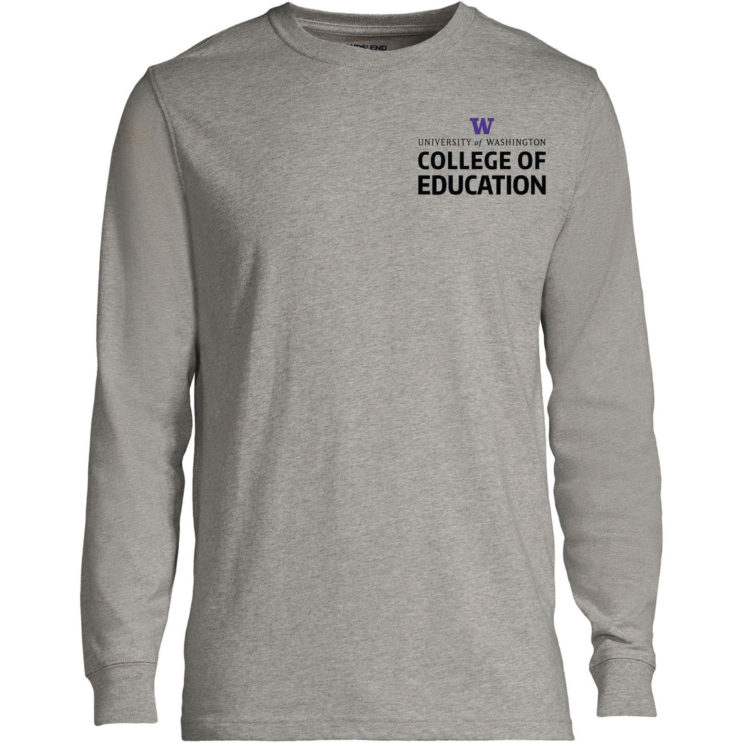 Lands' End Unisex UW College of Education Long Sleeve T-shirt