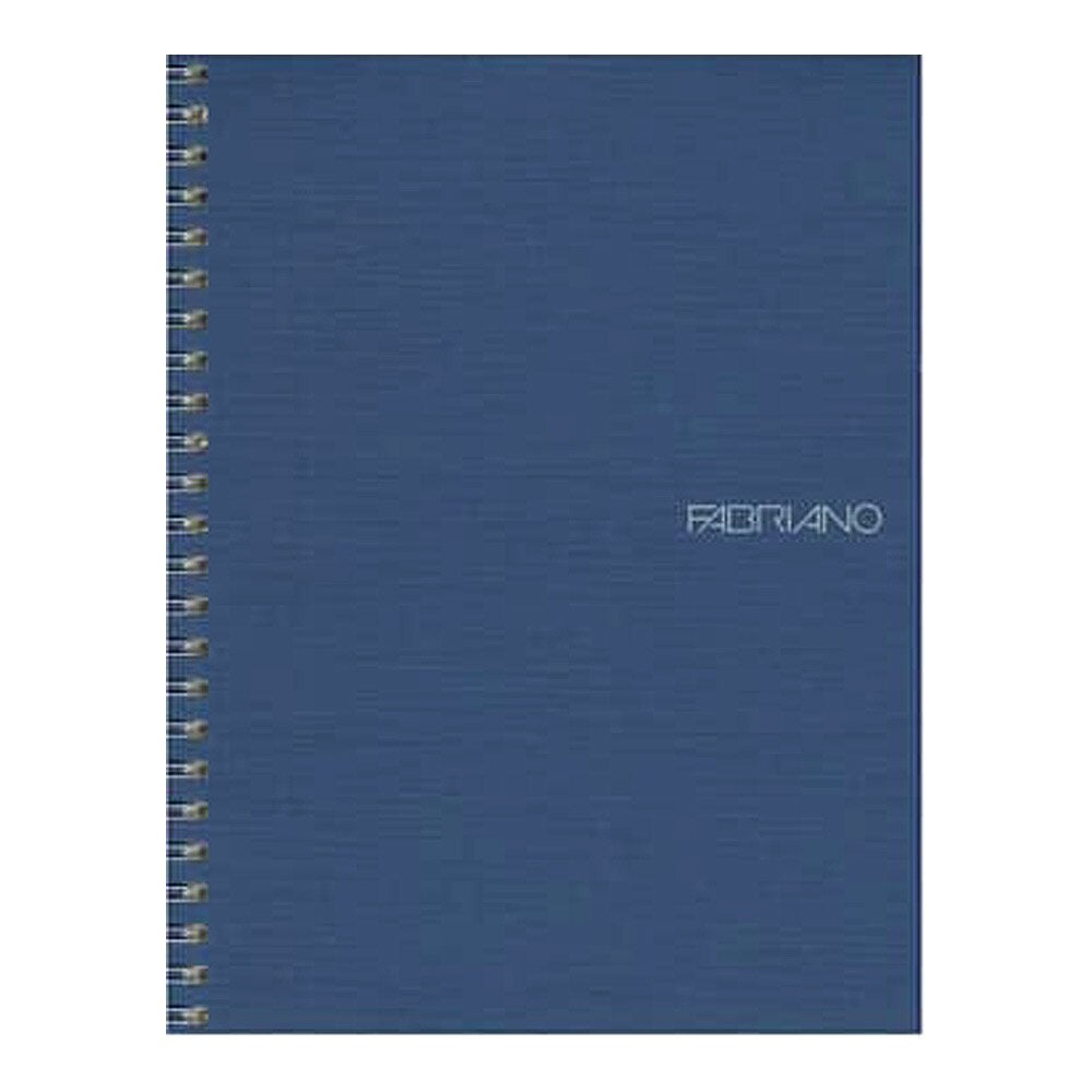 Fabriano EcoQua Wire Bound Blank 6"x8" Notebook 70ct