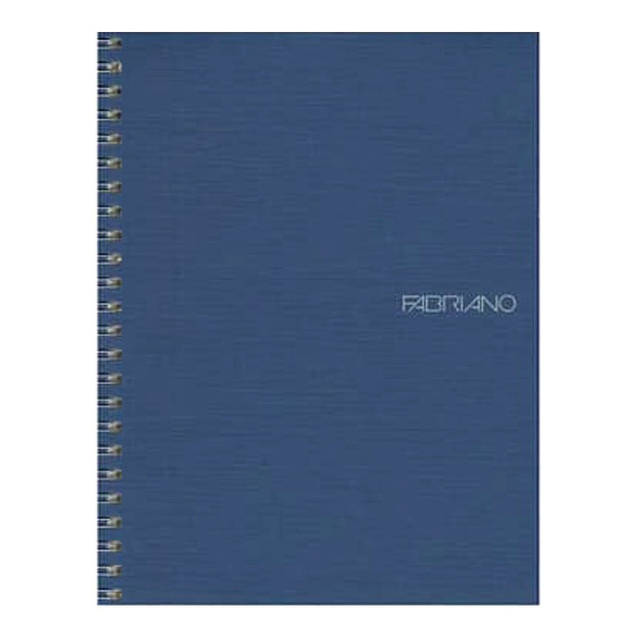 Fabriano EcoQua Wire Bound Blank 6"x8" Notebook 70ct