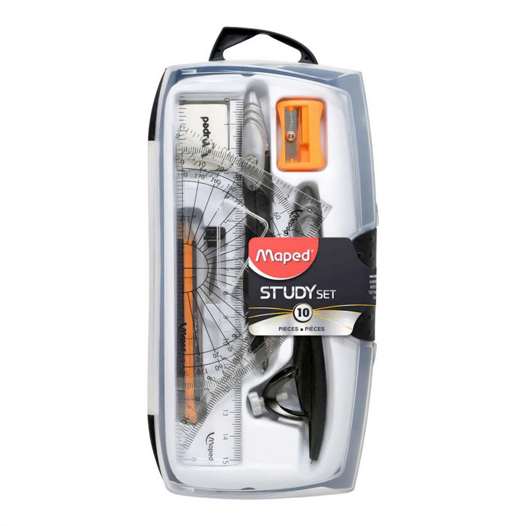 Maped Study Geometry Set 10 Count