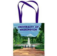 Neil Justin Patten U of WA Rainier Vista Canvas Tote Bag