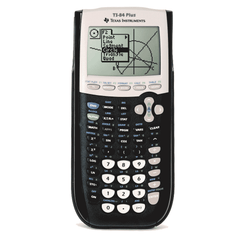 Photo of TI 84 Plus Calculator.