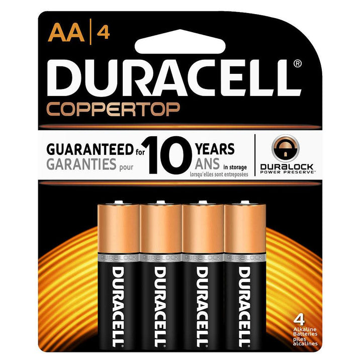 Duracell AA Batteries 4-pack